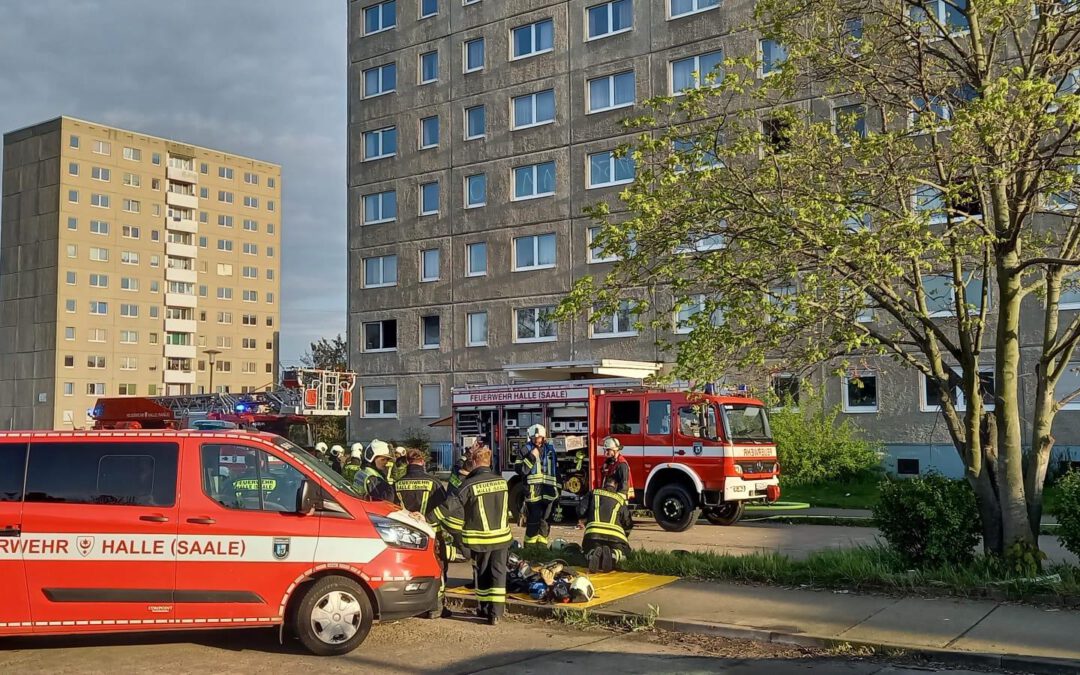 26.04.2024 Brand im Hochhaus